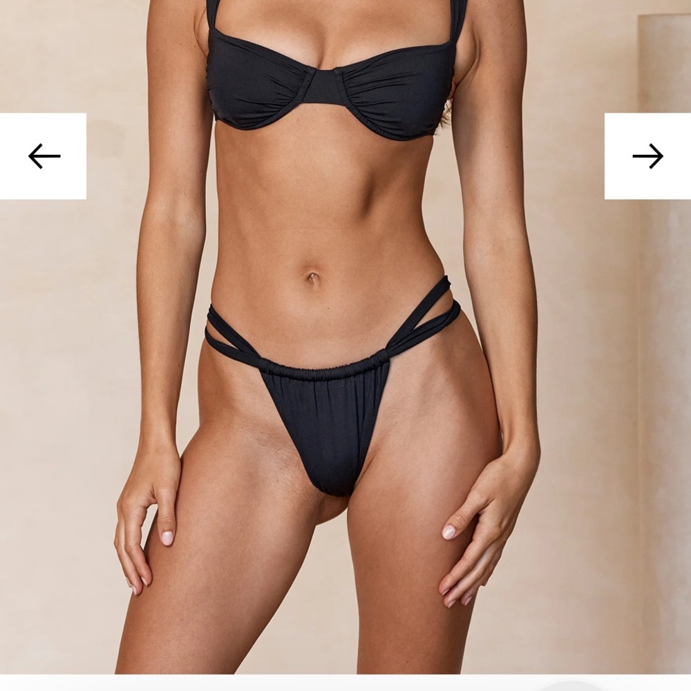 Monday Swimwear MALTA BOTTOM - BLACK